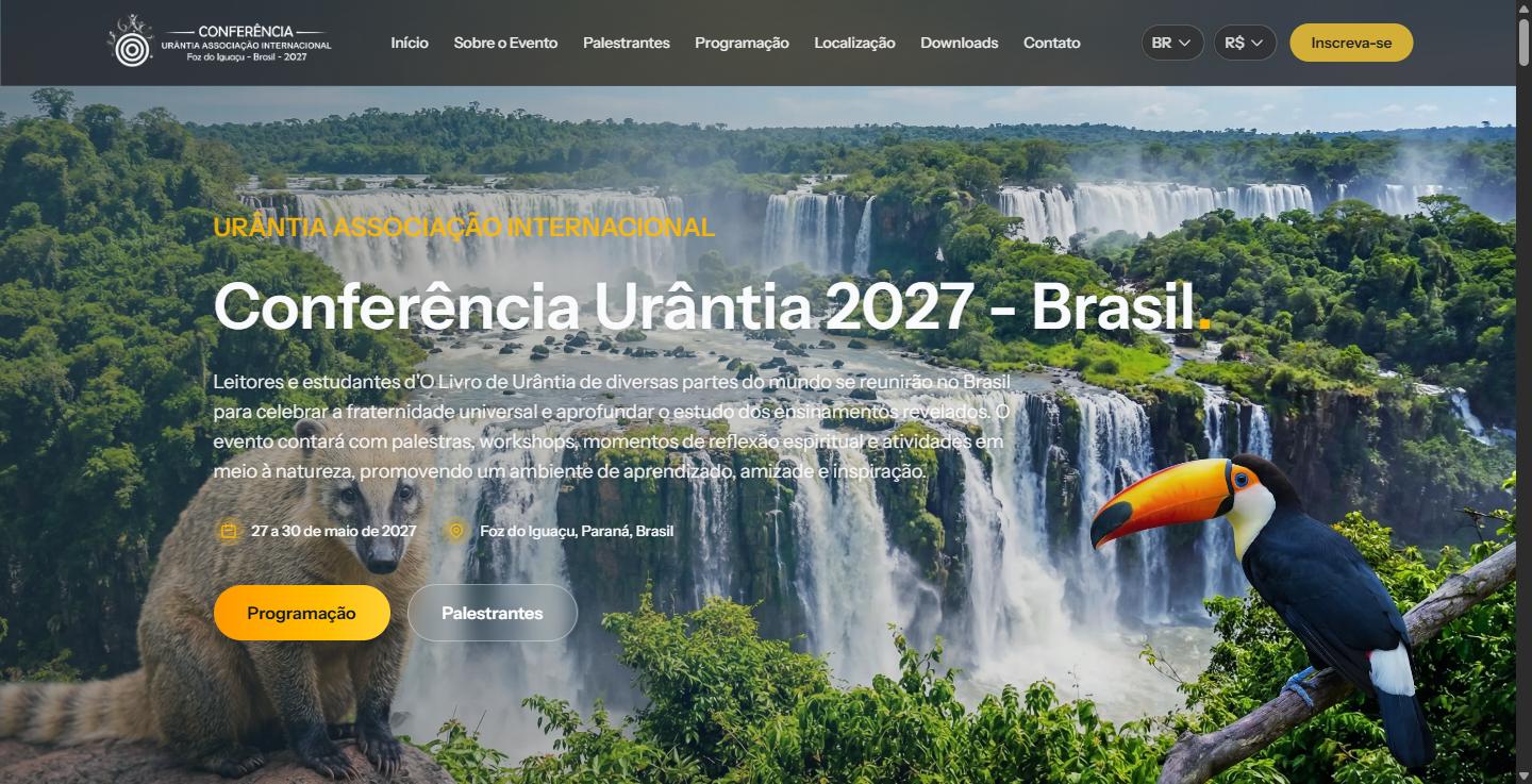 Conferência Urântia 2027 — Foz do Iguaçu